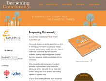 Tablet Screenshot of deepeningcommunity.org